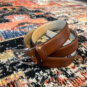 Brooks Brother Men’s Brown Leather Belt - size 40